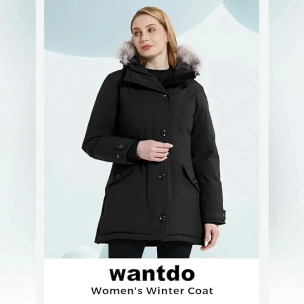 New With Tags Wantdo Women Jacket With Hoodie Size XL